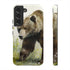 Grizzly Bear in a Field - Impact Resistant Phone Case Samsung Galaxy S22 Matte
